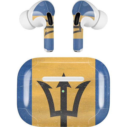Barbados Flag Distressed AirPods Pro 2nd Gen Skin